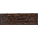 Retro Distressed Wooden TV Stand for TVs up to 65 Inches, Entertainment Center Media Console with 6 Drawers and 3 Shelves for Living room, Brown