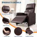 Power Recliner Chair With Heating Massage Tall Back
