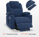 Large Power Lift Recliner Chair With Massage And Heat