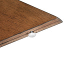 Round Dining Table Modern Farmhouse Kitchen Table, Cherry