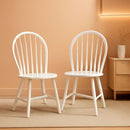 Dining Chairs 18 Inch Spindle Back Set Of Two Farmhouse