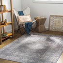 Baltinglass Gray Washable Rug - Clearance