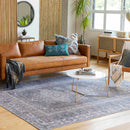 Baltinglass Gray Washable Rug - Clearance