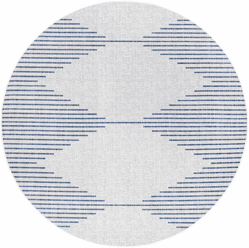 Stephan Blue & Cream Area Rug