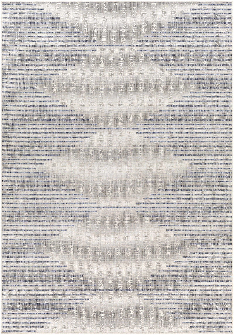 Stephan Gray & Blue Area Rug