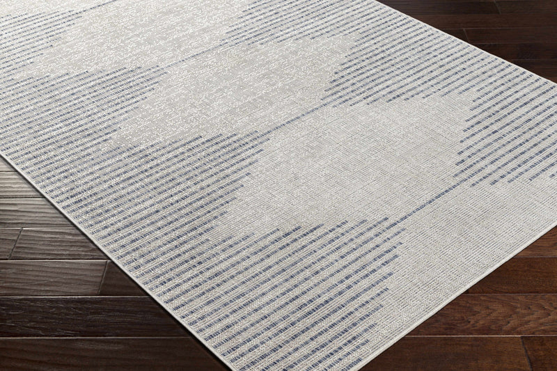 Stephan Gray & Blue Area Rug