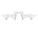 Dachshund Heart Earrings