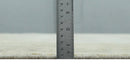 Earthy Ivory and Olive 9x12 Traditional Antique Finish Hand knotted Wool Area Rug