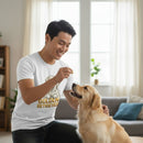 Easily Distracted By Golden Retriever Graphic T-Shirt Cotton Unisex Casual Dog Lover Wear