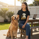 Easily Distracted By Golden Retriever Graphic T-Shirt Cotton Unisex Casual Dog Lover Wear