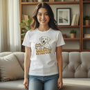 Easily Distracted By Golden Retriever Graphic T-Shirt Cotton Unisex Casual Dog Lover Wear