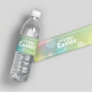 Easter Bokeh Water Bottle Labels
