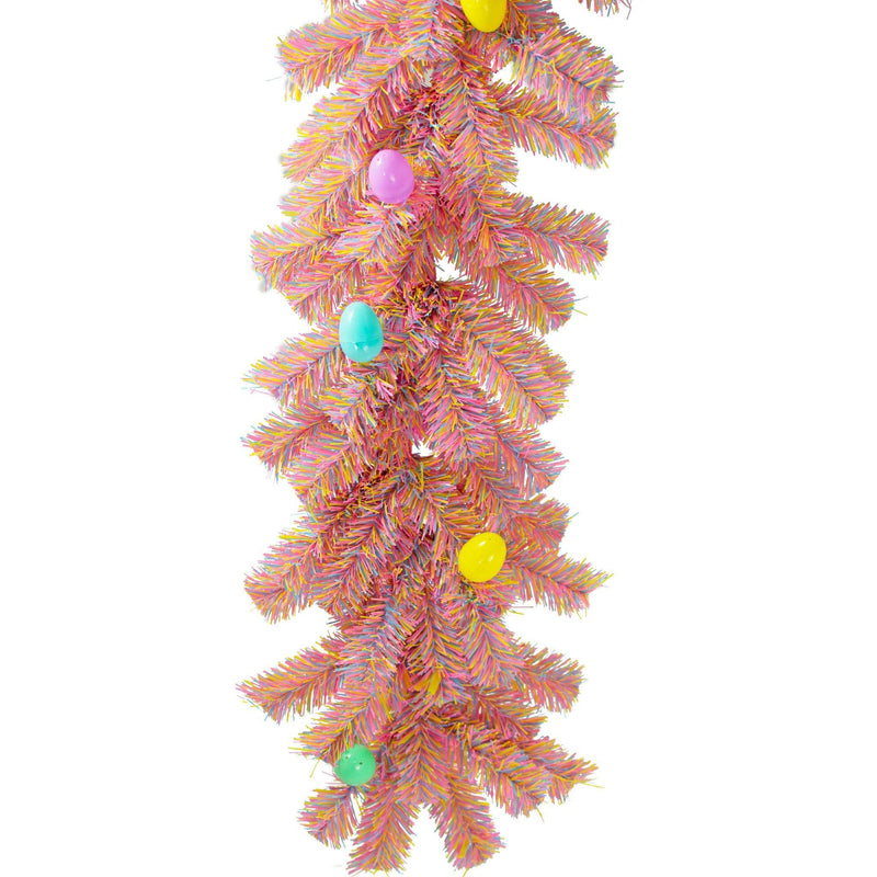 Easter Firework Tinsel Brush Garland