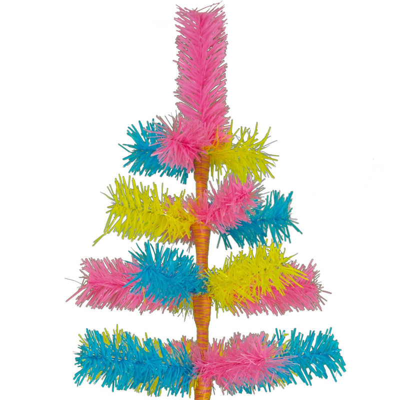 Easter Mixed Tinsel Christmas Trees