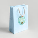 Easter Teal Favor Labels