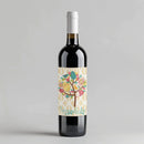 Easter Tree Wine Label