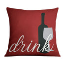 Eat Drink Love B Cushion