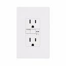 Eaton TRSGFA15W Tamper Resistant Audible Alarm GCFI Self-Test Receptacle