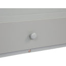 Twin Size Bed with Headboard, Footboard, Trundle and Three Storage Drawers, Twin Size Pine Wood Bed with Headboard, Footboard,Grey