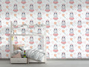 Hippo Wallpaper Nursery Room
