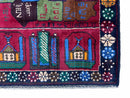 3 X 5 Vintage Handmade Tribal Wool Rug Balouchi Rug Afghan Rug Red Beige Nice