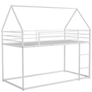 House Bunk Bed With Built In Ladder