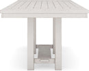 Robbinsdale Counter Height Dining Extension Table 42W 86D White
