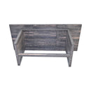 70.87' Farmhouse Large Dining Table for 6-8 People,  Rectangular Wood Dining Table, Rustic Kitchen Dinner Table with X Solid Legs for Dining Room & Living Room,  Gray