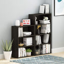 Pasir 3 Tier Open Shelf Bookcase In Espresso Finish