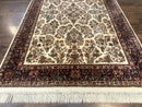 Karastan Rug 5.9 x 9, Ivory Sarouk