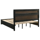 Miranda 5-piece Eastern King Bedroom Set Black