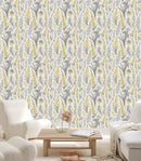 Stylish Yellow Flowers Wallpaper
