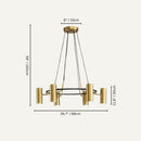 Ecliptis Round Chandelier