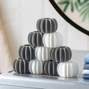 Eco-friendly laundry washing starburst balls gray & white 10-piece set