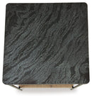 Minrich - Accent Table - Black / Natural
