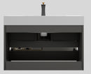 Alice - Bathroom Vanity With Sink, Wall Mounted, Floating