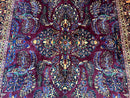 Antique Karastan Rug 8.6 x 12, Wool Pile, Vintage Discontinued Karastan Sarouk Lanamar