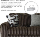 Queen Sofa Sleeper Anthracite Black Memory Foam Ultra