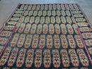 4' X 9' Antique Karabagh Caucasian Rug Handmade Wool Carpet Organic Dyes Nice