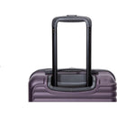 20" Carry on Luggage Lightweight Suitcase, Spinner Wheels, Purple