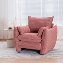 Sharp-Angle Modern Chair - Suitable for a variety of scenarios, this is a stylish single seat for modern spaces Red