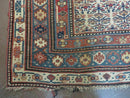 5' X 9' Antique Handmade Caucasian Kuba Wool Rug Veg Dye Runner Nice