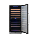 Edgestar Premium 24-Inch 101 Bottle Capacity Built-In Dual Zone Wine Cooler (SAK92835)
