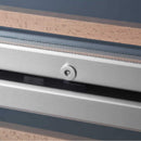 Edgestar 24-Inch 142 Bottle Built-In Dual Zone Double Door Wine Cooler With Door Lock [CWR1553DD] (SAK30742)