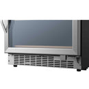 Edgestar 24-Inch 142 Bottle Built-In Dual Zone Double Door Wine Cooler With Door Lock [CWR1553DD] (SAK30742)