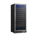 Edgestar 24-Inch Wide 111 Bottle Capacity Freestanding Single Zone Wine Cooler [CWR1212SZ] (SAK68320)