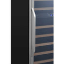 Edgestar 24-Inch Wide 131 Bottle Capacity Built-In Triple Zone Wine Cooler (SAK65891)