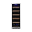 Edgestar 24-Inch Wide 151 Bottle Capacity Freestanding Single Zone Wine Cooler With Even Cooling Technology (SAK30756)