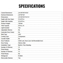 Edgestar 30-Inch Wide 56 Bottle Capacity Built-In French Door Wine Cooler With Door Locks [CWR5631FD] (SAK56381)