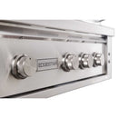 Edgestar 89K BTU 36-Inch Natural Gas Freestanding Grill Cart With Lighting Knobs & Rotisserie (SAK12573)